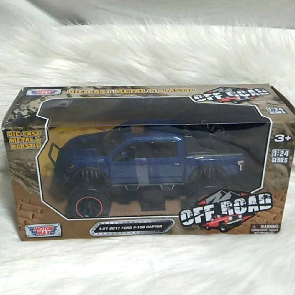 NIB Off Road 2017 Ford F-150 Blue Raptor Die Cast Scale 1/24 2020